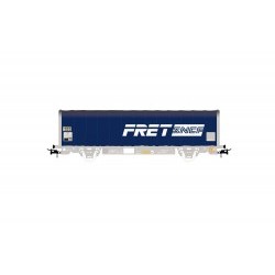 SNCF, 2-axle tarpaulin wagon Kils, grey livery, period IV-V - JOUHJ6178