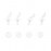 control horn set (PK4)=610404 - JOY610603