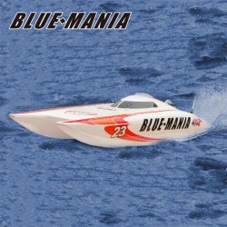Blue Mania 2.4G RTR brushed, with 11.1V 1300mAh 35C LiPo & 3S balance charger and DC adapter - JOY8602