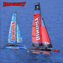 Binary 400mm mini catamaran sailboat 2.4G RTR - JOY8807R