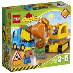 La mia cittÃ  DUPLO - Camion e scavatrice cingolata  - LEG10812