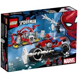 Super Heroes Marvel - Salvataggio sulla moto di Spider-Man - LEG76113