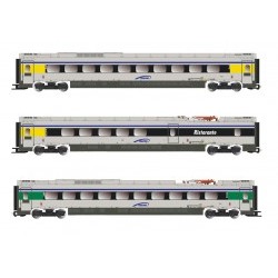 CISALPINO, set 3 unitÃ  aggiuntive, treno ETR 610 livrea origine, epoca VI - LEXHL4672
