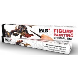 FIGURE PAINTING SPECIAL SET (brushes MP1005, MP1009 y MP1013) - MIGMP1019