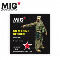 1/35 U.S. MARINE OFFICIER (Gulf War) - MIGMP35-286