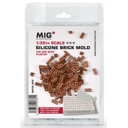 1/35 SILICONE BRICK MOLD - MIGMP35-400