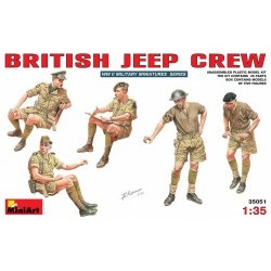 1/35 British Jeep Crew - MNA35051