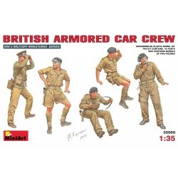 1/35 British Armoured Car Crew - MNA35069