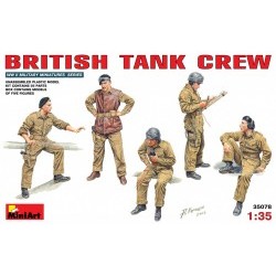 1/35 British Tank Crew - MNA35078