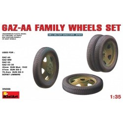 1/35 GAZ-AA Family Wheels set - MNA35099