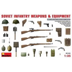 1/35 Soviet Infantry Weapons and Equipment - MNA35102