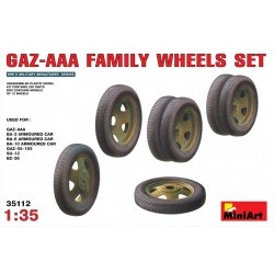 1/35 GAZ-AAA Family Wheels set - MNA35112