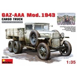 1/35 GAZ-AAA. Mod. 1943. Cargo Truck  - MNA35133