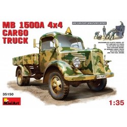 1/35 MB L1500 A 4x4 Cargo Truck  - MNA35150