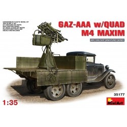 1/35 GAZ-AAA w/quad M-4 Maxim - MNA35177
