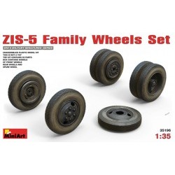 1/35 ZIS-5 Family Wheels Set - MNA35196
