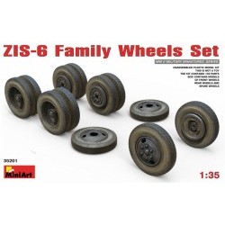 1/35 ZIS-6 Family Wheels Set - MNA35201