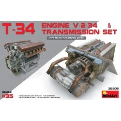 1/35 T-34 Engine (V-2-34) & Transmission Set - MNA35205