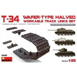 1/35 T-34 Wafer-Type Halved Workable Track Links Set - MNA35216