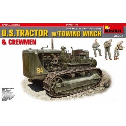 1/35 U.S. Tractor D7 W/Towing Winch & Crewmen Special Edition - MNA35225