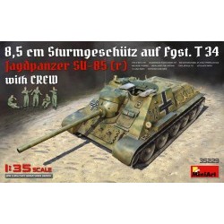 1/35 Jagdpanzer SU-85 (r) w/Crew - MNA35229