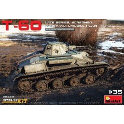 1/35 T-60 Late Series, Screened (Gorky Automobile Plant) Interior Kit - MNA35232