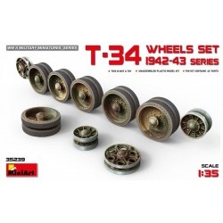 1/35 T-34 Wheels Set. 1942-43 Series - MNA35239