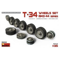 1/35 T-34 Wheels Set. 1943-44 Series - MNA35242