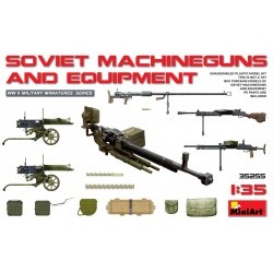 1/35 Soviet Machine guns & Equipment - MNA35255