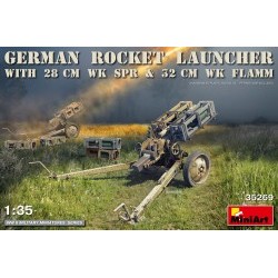 1/35 German Rocket Launcher with 28cm WK Spr & 32cm WK Flamm - MNA35269