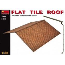 1/35 Flat Tile Roof - MNA35518