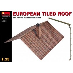1/35 European Tiled Roof - MNA35555