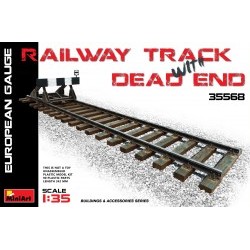1/35 Railway Track & Dead End (European Gauge) - MNA35568