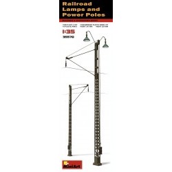 1/35 Railroad Lamps & Power Poles - MNA35570