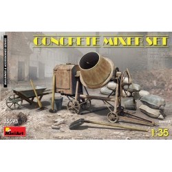 1/35 Concrete Mixer Set - MNA35593