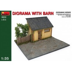 1/35 Diorama w/ Barn - MNA36032