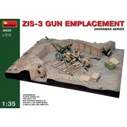 1/35 ZIS-3 Gun Emplacement - MNA36058