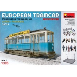 1/35 European Tramcar (Strassenbahn Triebwagen 641) with Crew & Passengers - MNA38009