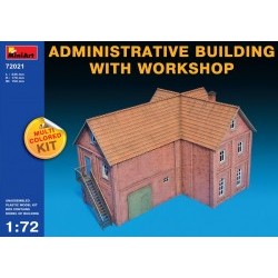 1/72 Administrative Building with Workshop - MNA72021