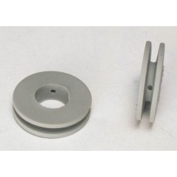 Rubber traction pulley, Int.  8mm. Ext. 15.5mm - MSCMSC-2207