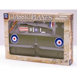 4 Asstd. Styles : 1/40 A Fokker D.Vll or 1/34 B Fokker Dr.1 or 1/35 C Sopwith Camel F.1 or 1/35 D Spad S.Vll (Plastic Stand Included)