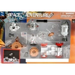4 Asstd. Styles Space Adventure: Lunar Rover or Space Shuttle or Space Station or Rocket  - NRA20405