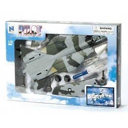 1/72 6 Asstd. Styles: F-18 Hornet Blue Angels or F-22 Raptor or SR-71 Blackbird or F-117 Nighthawk or B-2 Spirit or YF-23 Black Widow ll( Plastic Stand Included)  - NRA21315