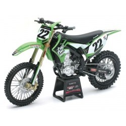 1/6 Kawasaki Twotwo Motorsports KX450F 2014(Rider:Chad Reed N.22) - NRA49493