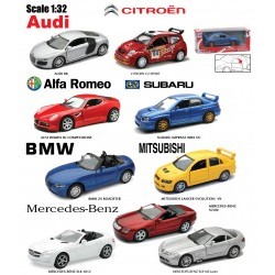 1:32 EUROPEAN AUTO (IN 9 MODELLI DIVERSI) - NRA50763I