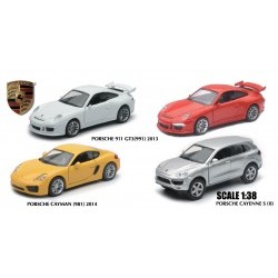 1:32 PORSCHE 911 GT3, PORSCHE CAYMAN, PORSCHE CAYENNE S  - NRA51293I