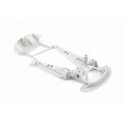 ASV GT3   HARD   WHITE    CHASSIS for inline/anglew setup - NSR1446