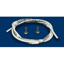 30CM SILICONE 0.25QMM EXTRA-FLEXIBLE MOTOR WIRE + 2 BRASS CUP - NSR4823