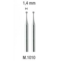 2 frese acciaio sfera 1,4mm - PGMM.1010