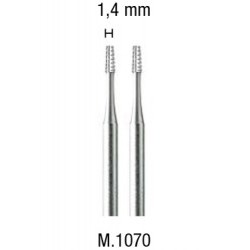 2 frese acciaio cilindrica 1,4mm - PGMM.1070